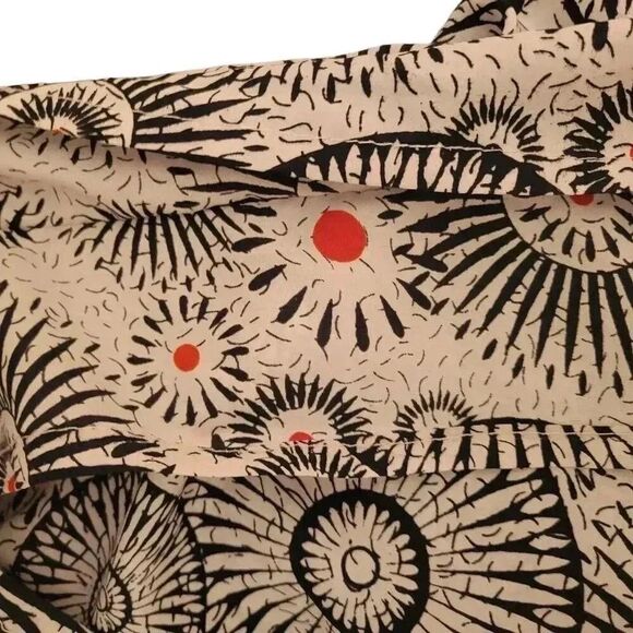 Soybury Women's White & Black Poly Caftan Swim Cover Up - Picture 5 of 13